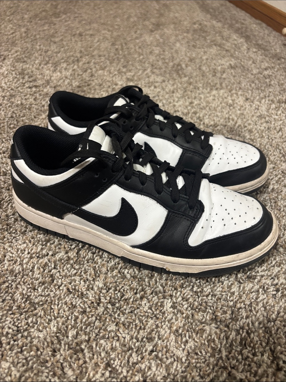 Nike Women’s Black and White Dunks